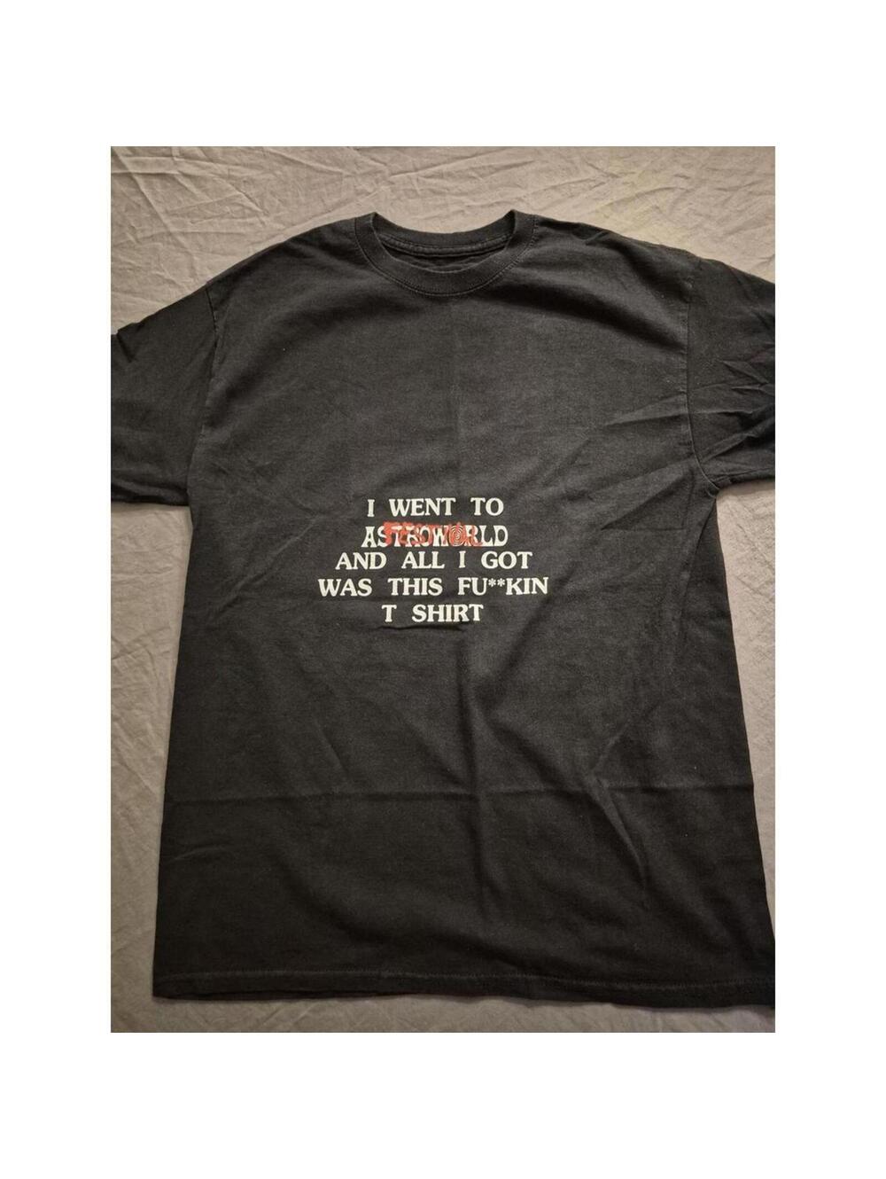 Travis Scott AstroWorld Tee Shirt Size Small